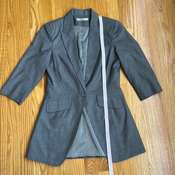 Un.mi - gray blazer - Picture 3 of 5